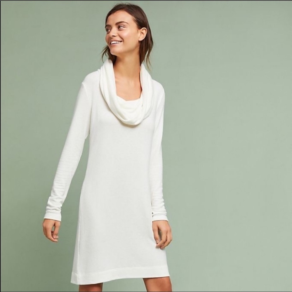 Michael Stars cowl neck sweater dress